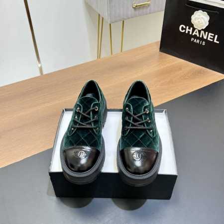 顶级版本 CHANEL 香奈儿2024秋冬新款厚底乐福鞋 单鞋、小皮鞋 认准我家细节实拍注意区分普通版 专柜同步！！本系列现已登陆发售！！原版购入开发！ 简约小 - 点击图像关闭