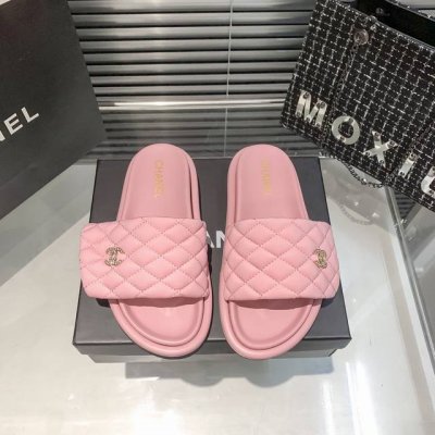 橙子出厂价p chanel 香奈儿春夏新款 菱格魔术贴拖鞋 厚底凉拖 情侣款 官网主推款 高级感十足 国内外博主刷爆的一款 复古又时髦 上脚美炸了 鞋面 高定制