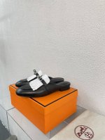 Hermes爱马仕 经典五金 流苏系列 高定版 黑白拼色 话不多说 品质先来 原版1:1开模 原版五金 原版大底 清晰压印Logo垫脚 意大利进口真皮大底 码数