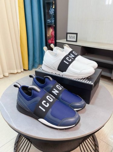 出厂价P Dsquared2 国际品牌第二次方 百年纯熟意式韵再创经典版型设计简单时尚素雅大气选料考究 原厂工艺技术制作 鞋面采用特殊材料拼接超柔软半气垫大底上