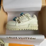 橙子出厂价p Louis Vuitton 路易威登 Lv Trainer 运动鞋 面包鞋 休闲板鞋 滑板鞋 情侣款 Diy饰扣 胖墩墩 胖嘟嘟 男女同款 鞋面：