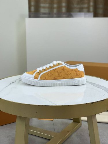 工厂P价P 实价 顶级版本 Louis Vui Tton Ss25 New Arrival～情侣款 L家经典厚底运动鞋2025秋冬新版面 本款Time Out