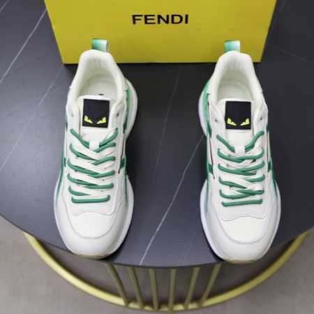 品牌：芬迪标准码：38-44等级：官网同款 材料：原厂皮面料 舒适内里 轻便耐磨大底款式类别：男士时尚休闲鞋靴 跑步 运动鞋 尊贵奢侈品大牌元素 顶级奢华 颜色 - 点击图像关闭