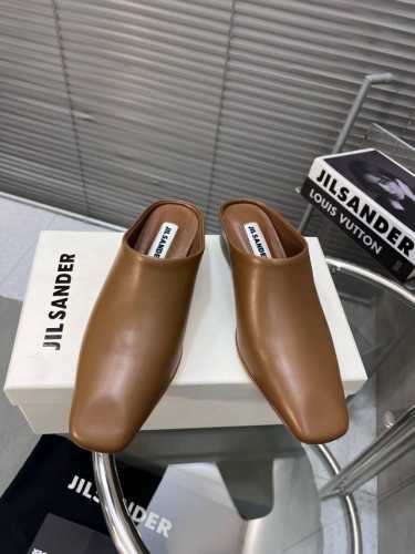 P P390 Jilsander 春夏新品穆勒半拖单鞋拖鞋 全网最新最火爆单品上脚真的绝绝的，真心大爱，王炸开挂系列独家原版一比一开发，所有细节材料绝对到位！
