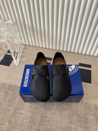 Birkenstock 博肯 真软木潮流时尚 休闲鞋 人体工程学设计符合脚形的脚床，软木材质穿着超级轻便舒适，楦形线条优美，做工精致，长时间穿着不累脚。略显慵懒 - 点击图像关闭