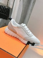 女款 男款 爱马仕经典情侣款 顶级品质#独家原版复刻跑量款 精致的工艺%脚感舒适越穿越好看！ 原版透气网面布料和牛反绒材质 舒适透气羊皮内里 原版Tpu橡胶双色
