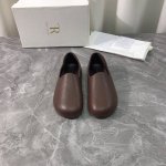 工厂p价p 顶级版本 代购品质 原版开发 The Row 2025Ss新款大头平底女鞋 新品一脚蹬乐福鞋 原版购入开发 做货 顶级原单品质，市面最高版本上脚简直