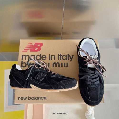 冲量价: 男+10缪缪MiuMiu x New Balance NB530 情侣款 休闲 运动鞋 阿甘鞋 德训鞋原版购入开发 做货 Miu Miu x New