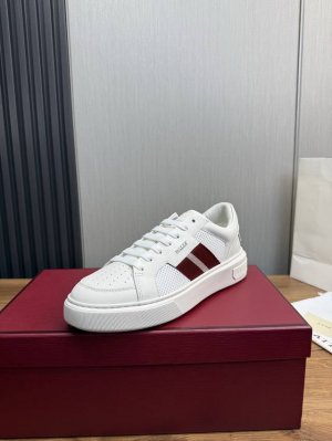 工厂p价 巴利-Bally家原单新品系列,1:1出货 高档牛皮拼接舒适网面+牛皮内里,原版防滑轻便发泡大底38-45 38.45订做