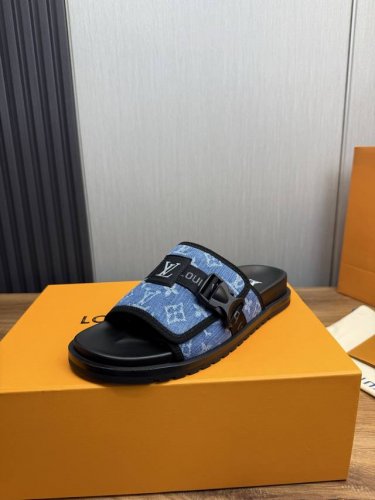 工厂p价 lv.爆款男拖鞋热卖 官网一比一制作 38-45码 45 46 订做