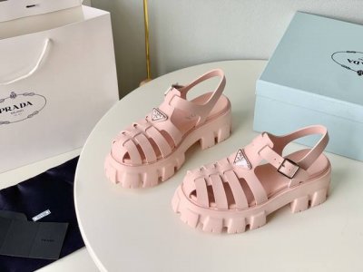 prad Aw 闭眼入的爆款罗马锯齿厚底凉鞋 35-40