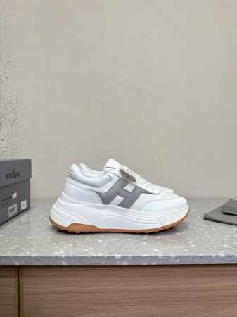 男码+10 HOGAN 霍根 25ss早春新款 情侣款 运动鞋 休闲鞋新品86er系列H671运动休闲鞋复古时尚厚底鞋，以经典而不失时尚的设计演绎品牌风格，纪念 - 点击图像关闭