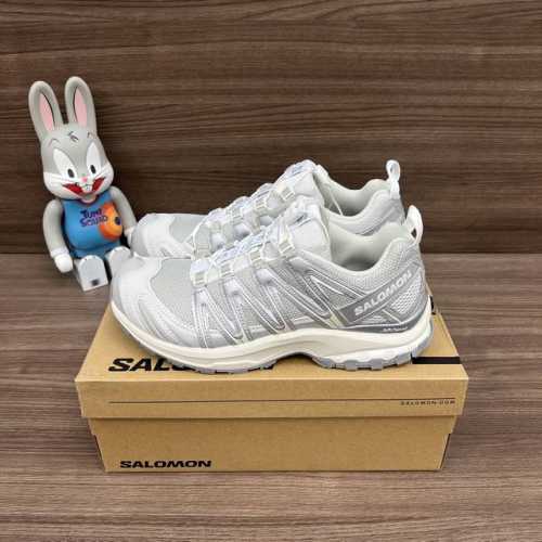 顶级版本Salomon萨洛蒙 Xa pro 3D 柔软舒适 低帮 户外功能鞋 男女同款 黎明蓝银色香草色 全新顶级版本经过几个月重新改版，整鞋楦型基本跟原鞋无差