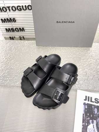 男10 Balenciaga 巴黎世家sunday Mule 情侣款五趾系列 巴黎世家的设计风格一直以来都是风格明显.暗黑.机车.夸张不走寻常路的 这双demn - 点击图像关闭