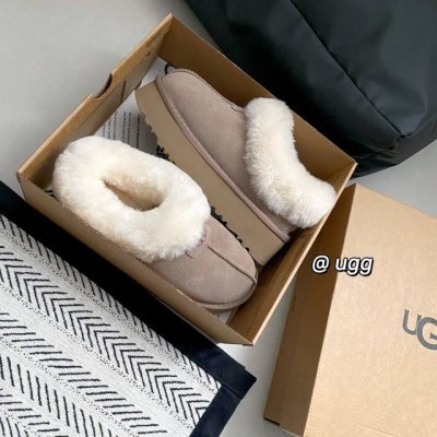 UGG.秋冬氛围感 厚底系列 塔次特 羊毛的太软糯 温温柔柔风 今年最新的厚底元素 妥妥拉长腿型 隆丰A级皮毛一体 软糯有质感 超级喜欢，Size: 35-40
