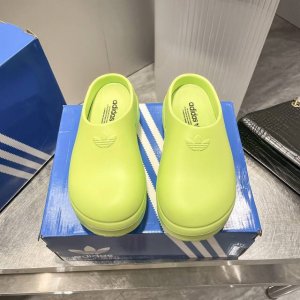 橙子出厂价p 阿迪达斯 Adidas 三叶草 Adifom Stan Smith Mule 防滑耐磨轻便 厚底凉鞋穆勒鞋厨师鞋 情侣款 市场唯一正确版本 原版开
