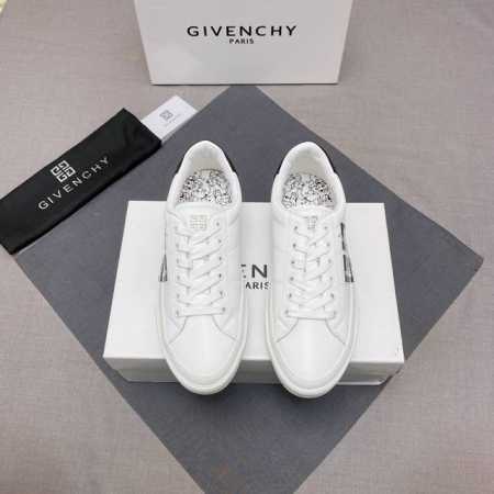 Gvx 纪梵希 新品板鞋牛皮city运动鞋 采用进口牛皮打造，鞋面5D打印 鞋舌金属铭牌镌刻givench* Logo。内里进口羊皮打造 原版独立一体牛皮乳胶鞋 - 点击图像关闭