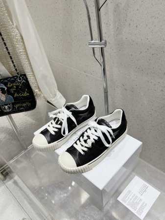 Maisonmargiela Mm6 马吉拉 破旧风德训鞋 休闲运动鞋 原版购入开发 做货 鬼才设计师品牌，一个轻奢品牌 这一款德国训练鞋延续了经典的t形真皮拼 - 点击图像关闭