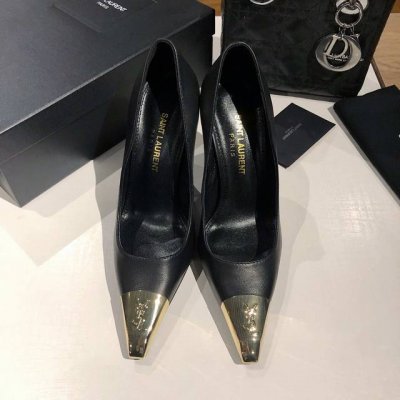 saint Lauren Ysl圣罗兰 圣罗兰Ysl 春夏｜高跟鞋新品 绝美 精致 优雅！10Cm上脚特别稳，放心入！ 鞋跟是重新开模定制的，高度与正品一致区别
