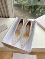 G987所见即所得Jimmycho*吉米周25S早春爆品 顶版 尖头水钻中空高跟鞋 这也太仙了叭 像艺术品一样美到窒息的很生动形象 很温柔很仙女 仿佛能闻到花的