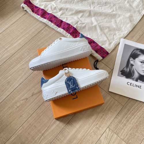 橙子出厂价p louis Vuitton 路易威登 Lv新款小白鞋 吊坠休闲鞋板鞋 码数 35-41
