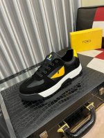 出厂价pp Fendi 芬迪 男士最新款休闲鞋 专柜同步上市 复刻 内里采用头层顶级羊皮 原版原厂特供橡胶大底 引领时尚新概念 配码 38-442色可选
