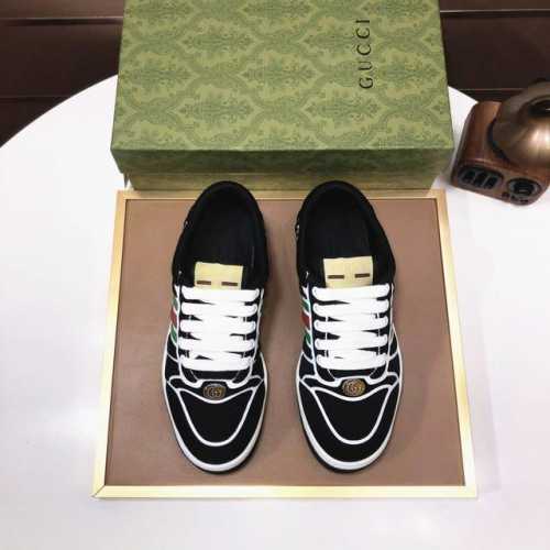工厂批 Gucci 古奇 高端新款限定款情侣小脏鞋！材料均为定制，超级好看，进口电绣工艺，请各位看清细节认准品质，独家开模大底，高品质请随意对比！全新包装升级！