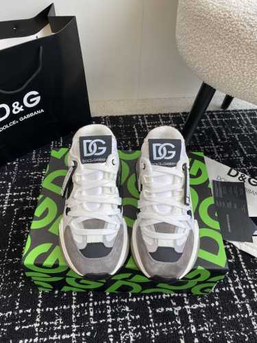 代购级 Dolce&Gabbana杜嘉班纳 D&G2024新品 专柜新款运动鞋厚底休闲鞋 爆款系列 厚底休闲鞋DG 标志性代码与元宇宙相遇，赋予品牌 DNA 未