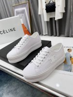 260 Celine 赛琳 2025 春夏款拼皮帆布鞋 简单 舒服 干净 就这你以为Hedi设计的只是普普通通的球鞋吗他有注入自己的时髦巧思厚底鞋设计是为了穿阔