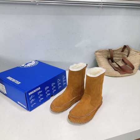 高品质出厂 ！小众潮牌顶级品质2054秋冬新款 Birkenstock 勃肯Lahti中筒雪地靴！ 穿搭合集 冬季雪地靴能穿出多少种搭配 保暖实用主义穿搭博主 - 点击图像关闭