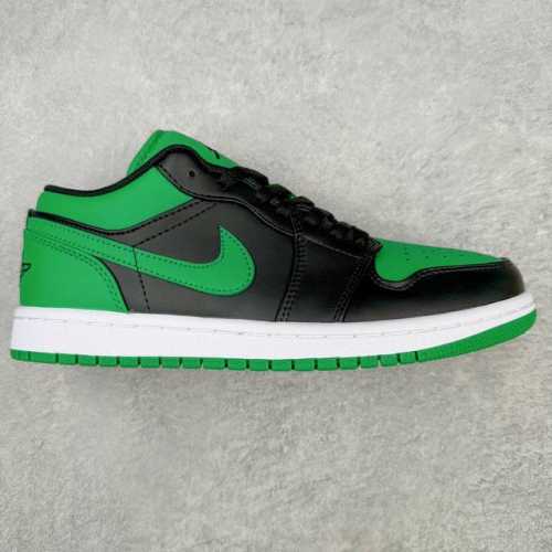 超强福利160 #Ry超级性价比 Air Jordan Aj1 Low 低帮 绿黑 553558-065 全新流水线出品 Dt版本唯一平替选择 市场第二梯队最强