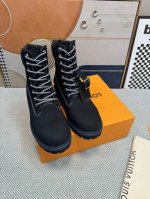 新款 代购品质LV～路易威登靴子系列！by Virgin Abloh最好看的运动鞋，力推新品，官网限定款复古篮球运动鞋！高帮低帮均花血本购入原版1:1精准复刻、