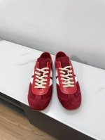 顶级版本 ｜Dries Van Noten 2024 夏季新款马拉松复古德训鞋 这款是比利时品牌 很多明星私服穿搭常出现 搭配彩色袜子也超好看！简约的设计既复古