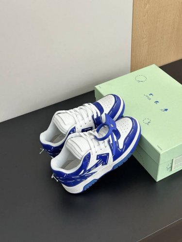 情侣款箭头小白鞋 码数 36-45 最新春款发布市场最高品质版本 Out Of Office 系列原版开模 原版套楦 制作工艺1:1原版Off Grey Whi