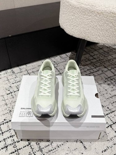 顶级版本 #情侣款 salomon 萨洛蒙 X Mm6 Maison Margiela 25 Spectur 2 系带低帮 休闲 运动鞋 mm6 X Salom