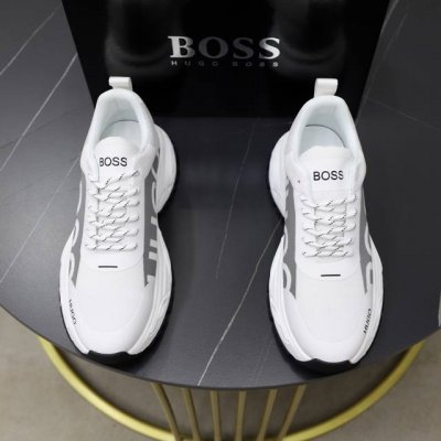 boss 最新上市 进口原版透气网布材料 高级原版图案 高端1:1开模定制 原版大底 更轻便 防滑 时尚主打潮流 百搭爆款 散发时尚休闲气息 时尚就在脚下 码数