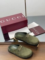2025古奇春夏福利 新品Gucci穆勒鞋 包头拖鞋 官网同步 原版一比一复制 最高版本所有材质细节均与Yb一致 常年做货 尺码36-42 404142定制不退