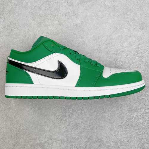 超强福利160 #Ry超级性价比 Air Jordan Aj1 Low 低帮 凯尔特人白绿 553558-301 终端优势供应 市面中低帮最具代表性版本没有之一