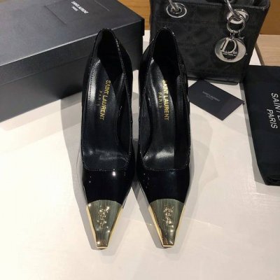 saint Lauren Ysl圣罗兰 圣罗兰Ysl 春夏｜高跟鞋新品 绝美 精致 优雅！10Cm上脚特别稳，放心入！ 鞋跟是重新开模定制的，高度与正品一致区别