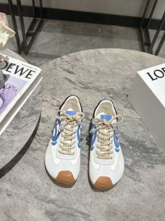loewepophalo联名款 25Ss新款巴黎时装 芭蕾运动鞋 阿甘鞋 经典一眼就爱上的！拼接的极简风格真的做到极致！实在太百搭，随便穿搭就可以很高级，很轻便 - 点击图像关闭