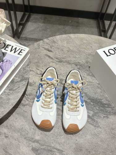 loewepophalo联名款 25Ss新款巴黎时装 芭蕾运动鞋 阿甘鞋 经典一眼就爱上的！拼接的极简风格真的做到极致！实在太百搭，随便穿搭就可以很高级，很轻便