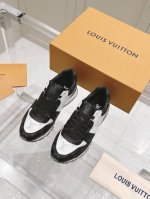 顶级版本：男款 Lv 路易威登 驴牌L家 经典Run Away系列 休闲 运动鞋 老爹鞋 原版购入开发 做货 本款 Run Away 运动鞋融汇品牌经典 Mon