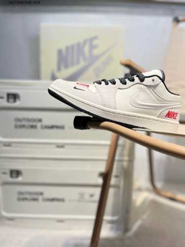 公司级头层皮乔丹Air Jordan 1 Low Aj1低帮系列篮球鞋 官方同步配色 原装级产物 #拒绝公底 立体鞋型 细节完美 高清洁度Xs6086 Aa77