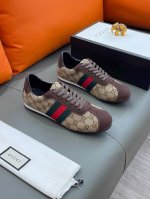 商品名称：Gucci 古驰 正规码数: 38-44 休闲鞋 商品材料：精选 进口帆布鞋面，柔软羊皮内里；原厂大底。