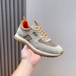 工厂p Hermes 爱马仕男士时尚运动鞋，精心打造国际品牌 此款休闲鞋集优质面料与精湛工艺于一身 融合简洁而独特的设计风格 低调中诠释品牌的奢华之美 鞋面原版