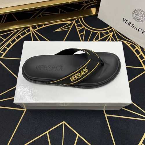 范思哲拖鞋 男鞋高端品牌 官网1:1最新力作：原版开模定制，面料釆用进口原版材料制作，升级版大底，更轻便，防滑。市场顶级品质，简单不失品味，潮人必备，时尚就在脚