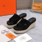 顶级 Hermes 爱马仕麻绳底H拖鞋新款配色Oran凉鞋经典系列 独家原版开模 时尚又百搭 超级舒服 每个细节都做到极致 原版手掌纹 Swift小牛皮 羊反绒