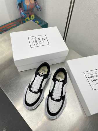空军系列 男女通吃 三原康裕 Mihara Yasuhiro 三原康裕 Mihara Yasuhiro Original Sole 贝壳头溶胶鞋 熊猫色 牛皮头 - 点击图像关闭
