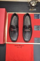 出厂价p Ferragamo 菲拉格幕 专柜最新款 原版进口开边上乘牛皮手工编织成+进口牛里+原版奢华金属扣+原版组合大底 对比无压力 38--44