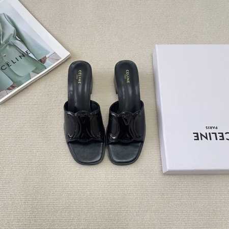 橙子出厂价p celine 赛琳 春夏新款 凯旋门粗跟拖鞋 中跟凉拖 明星同款 Ins纯净穿搭推荐 初夏新品 换季美鞋 度假风 码数 35-42 - 点击图像关闭